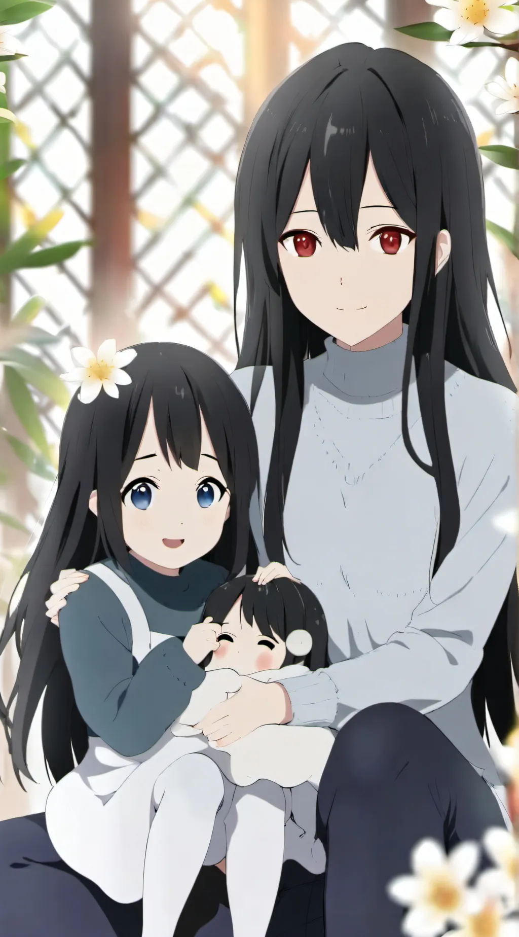 ai character: ur lil family background