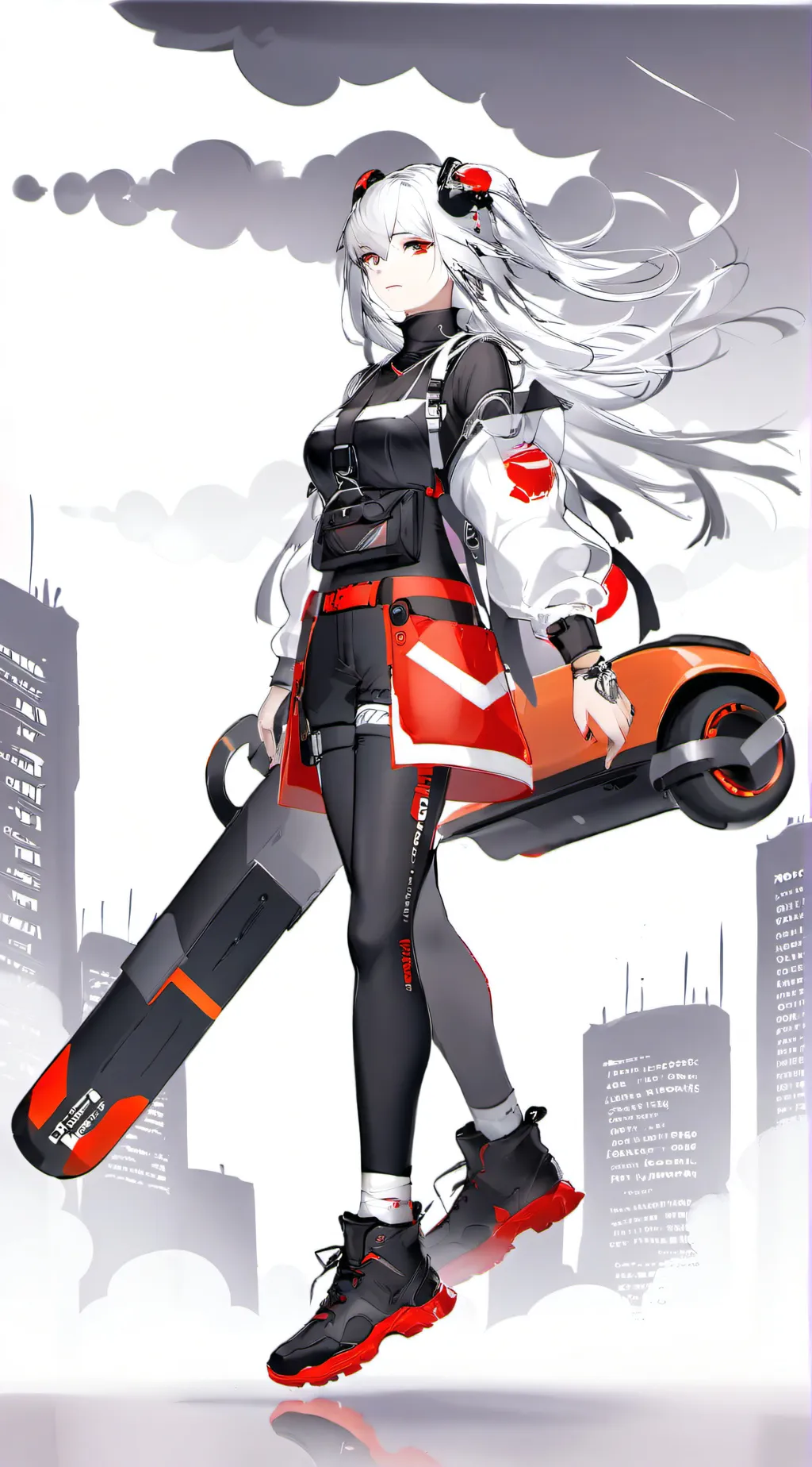 ai character: Sumi  background