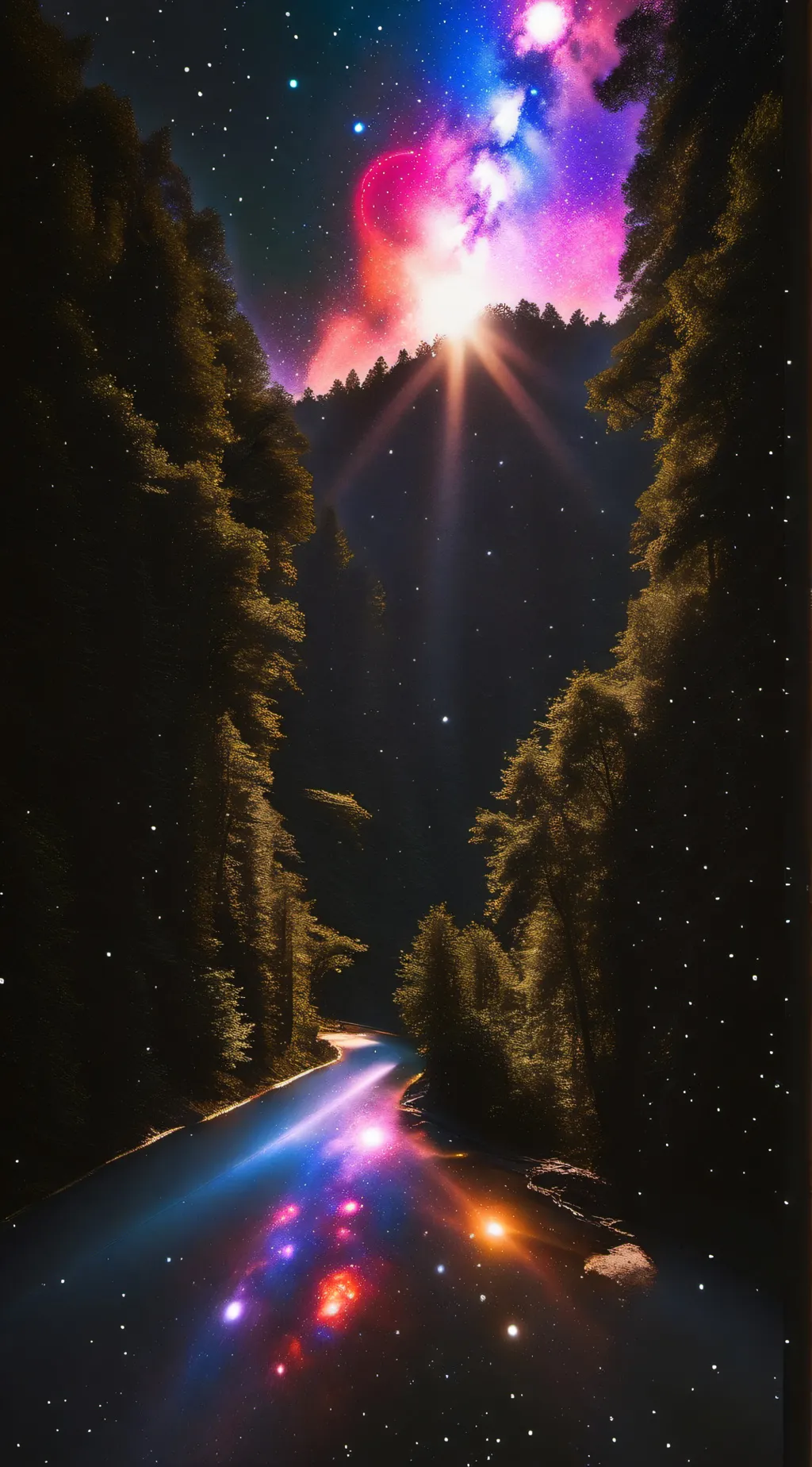 ai character: galaxy buds  background