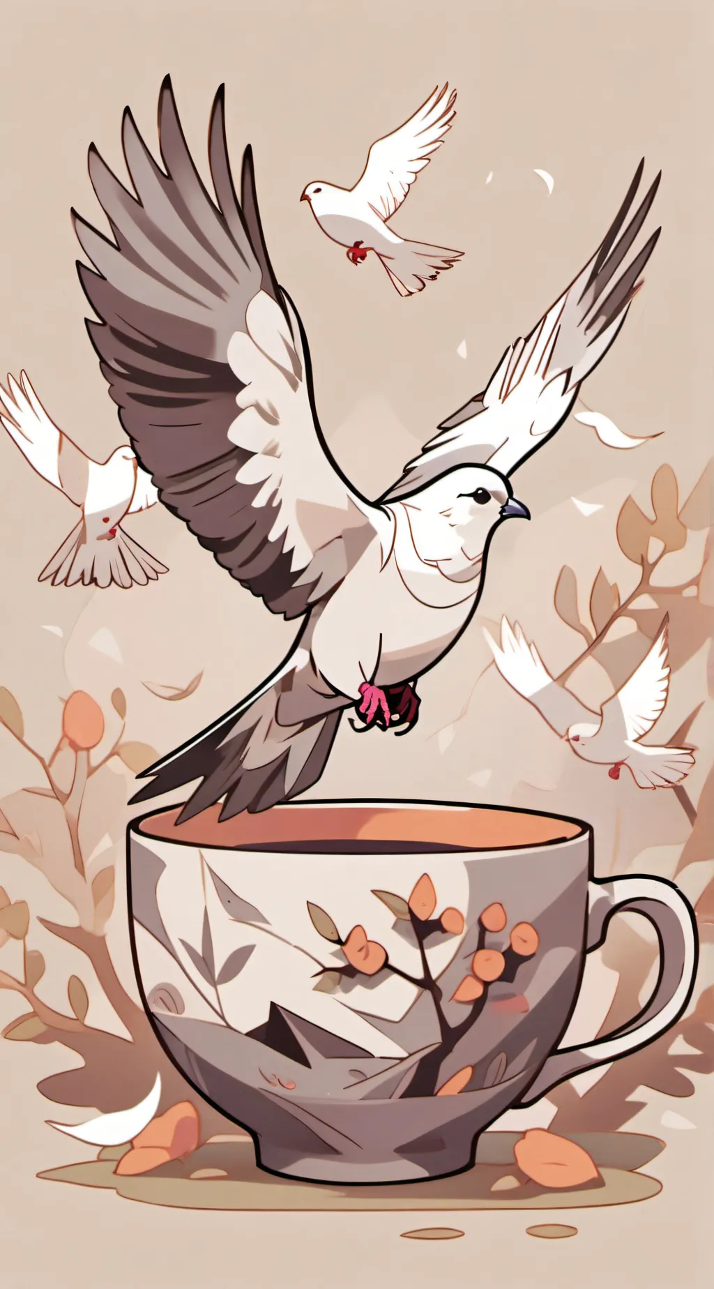 ai character: nolookingatcomment background