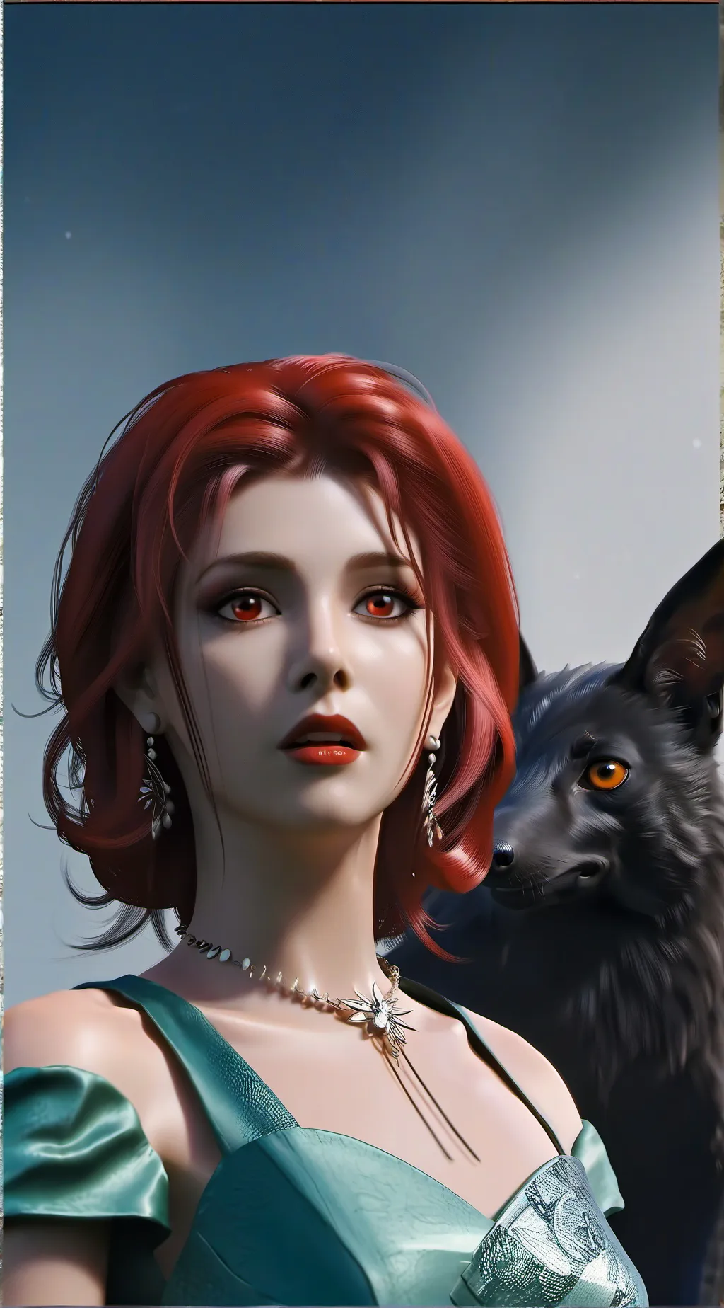 ai character: yeji  background