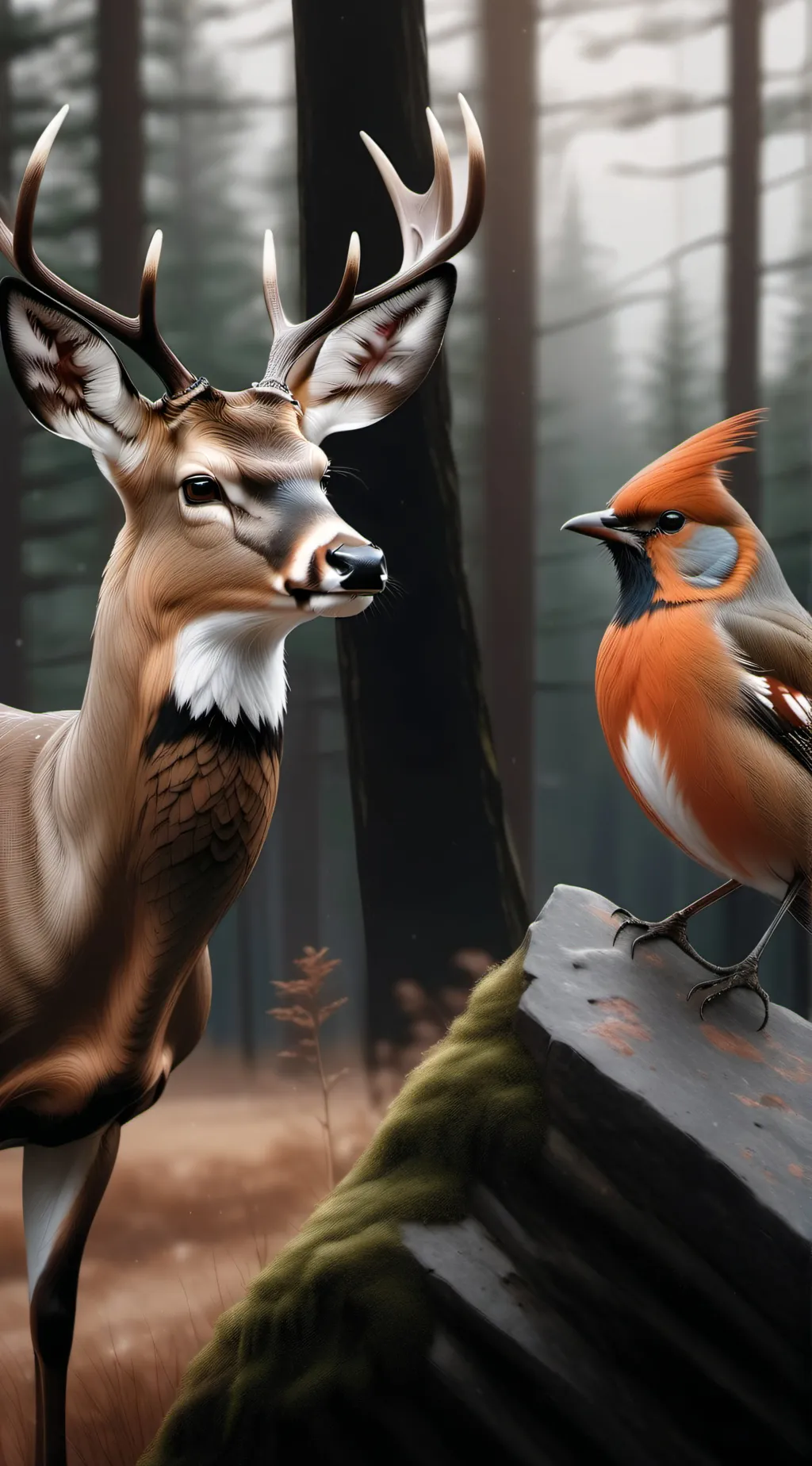 ai character: radioappler background