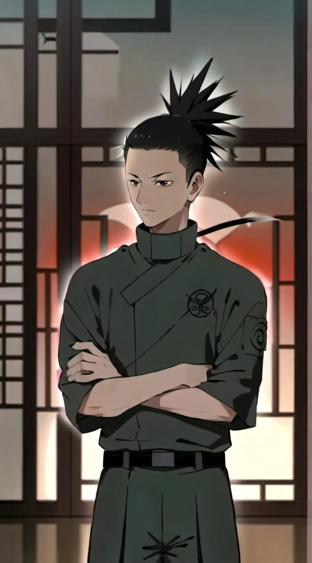 ai character: shikamaru ( kmn )  background