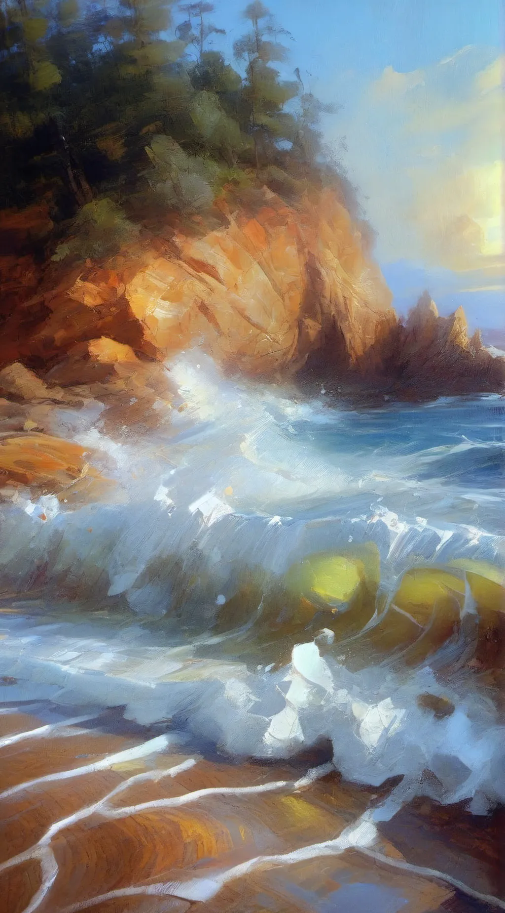 ai character: OBX background