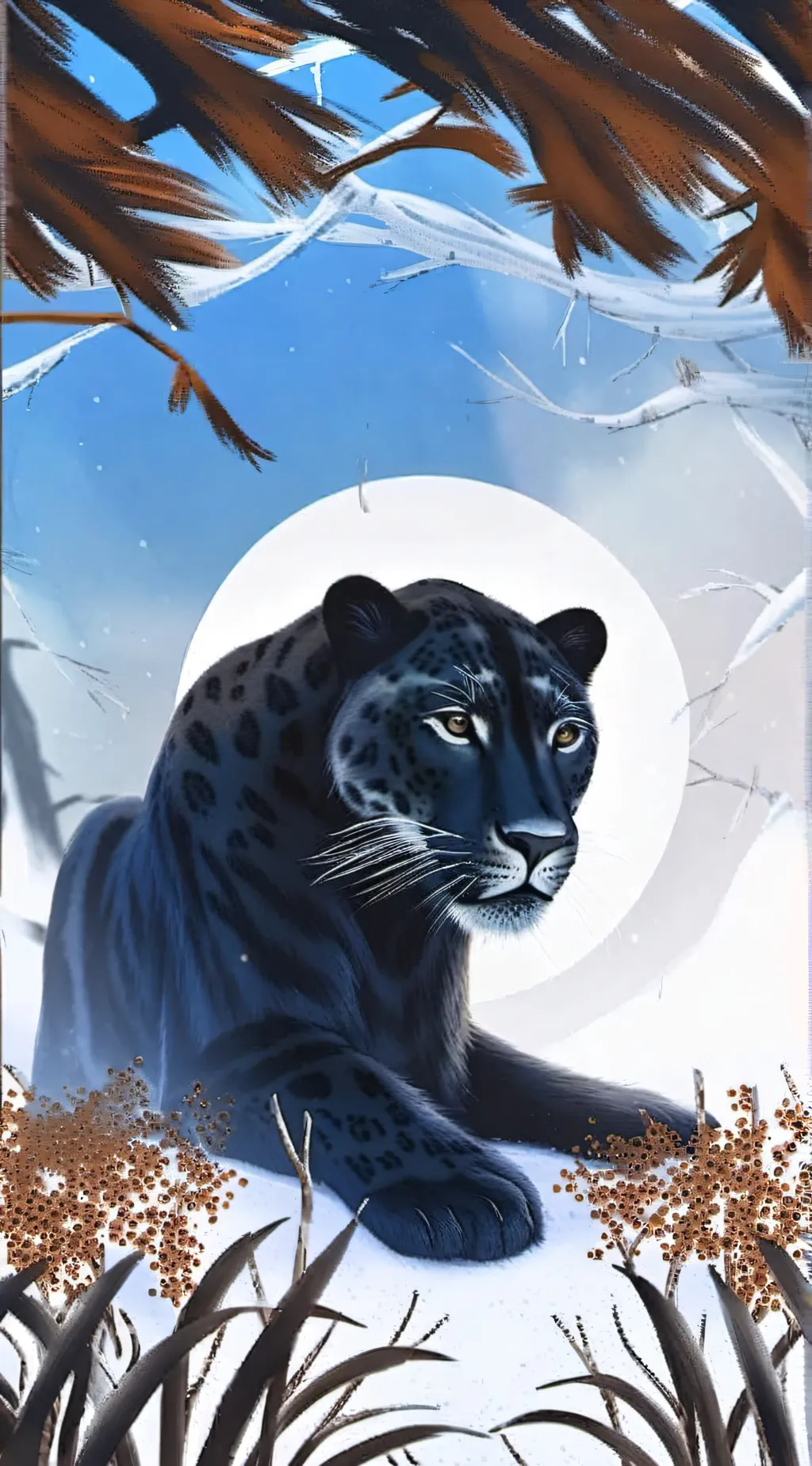 ai character: leon background