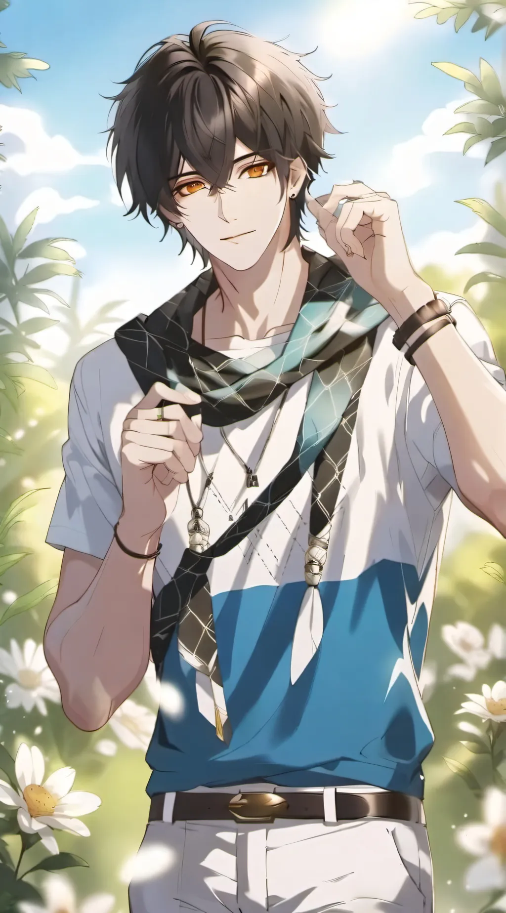 ai character: Max background