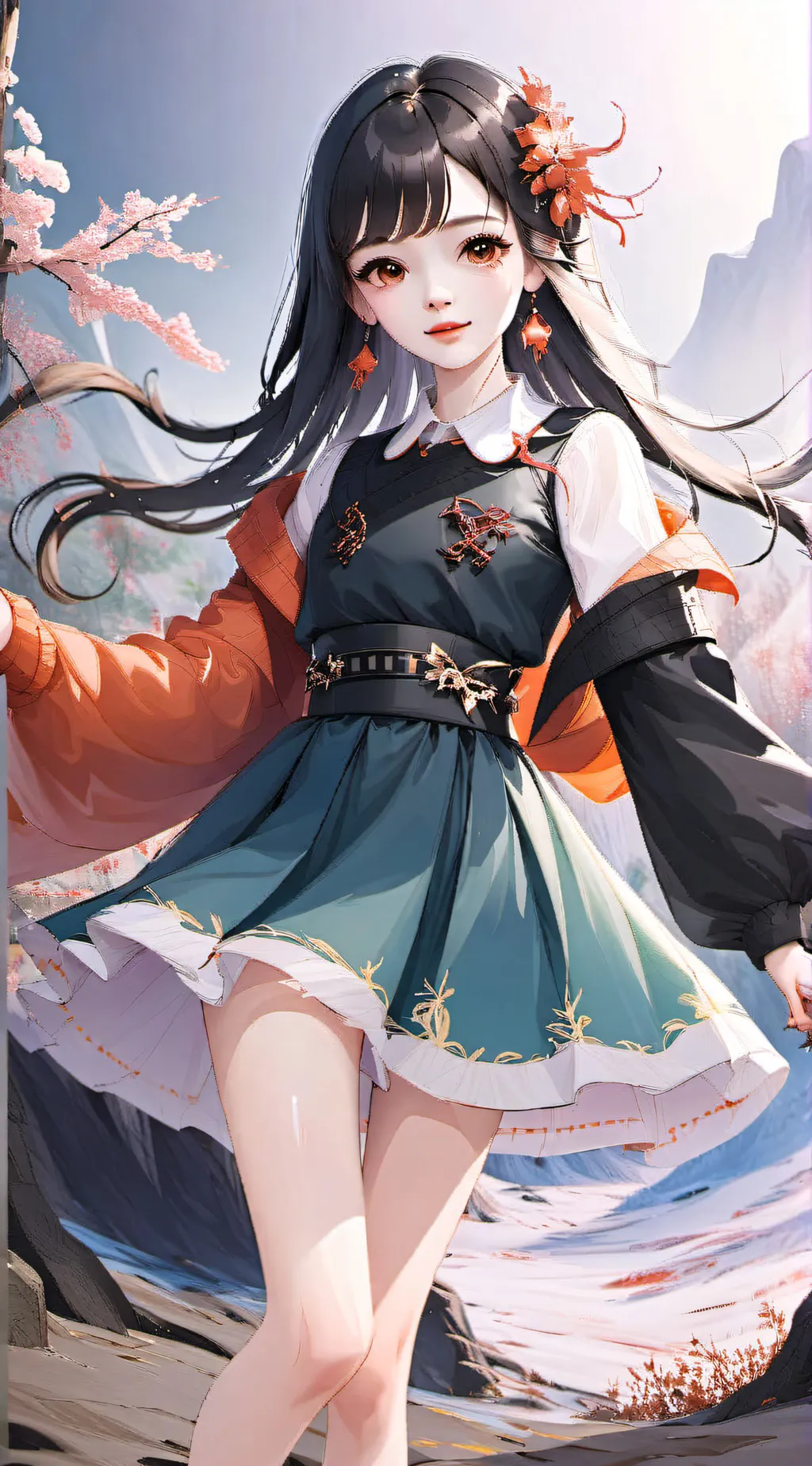 ai character: Lilly background