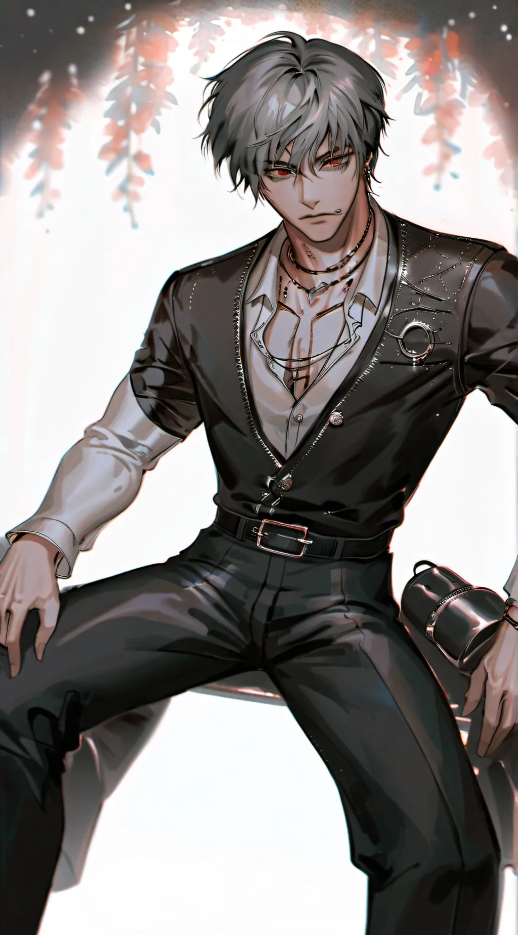 ai character: ~Bl Gojo ❤ background