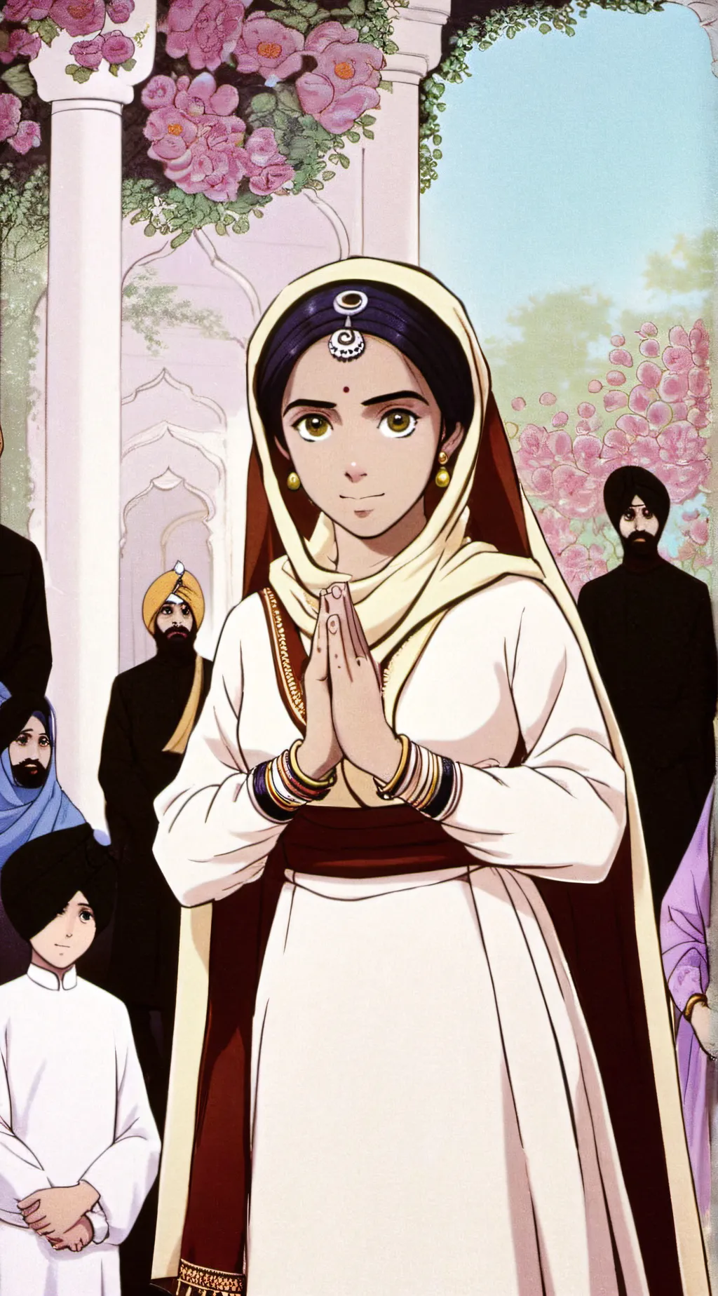 ai character: Gouri background