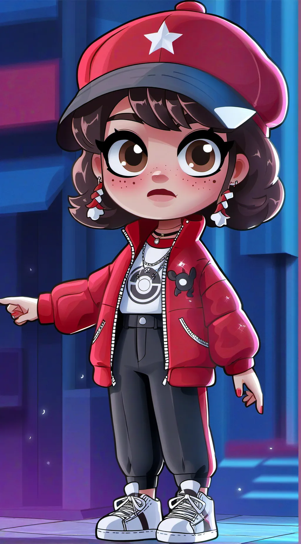 ai character: hh baby background