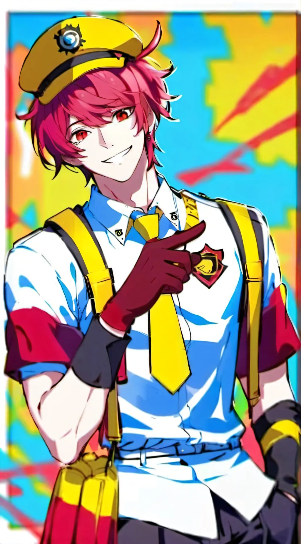 ai character: Teto background