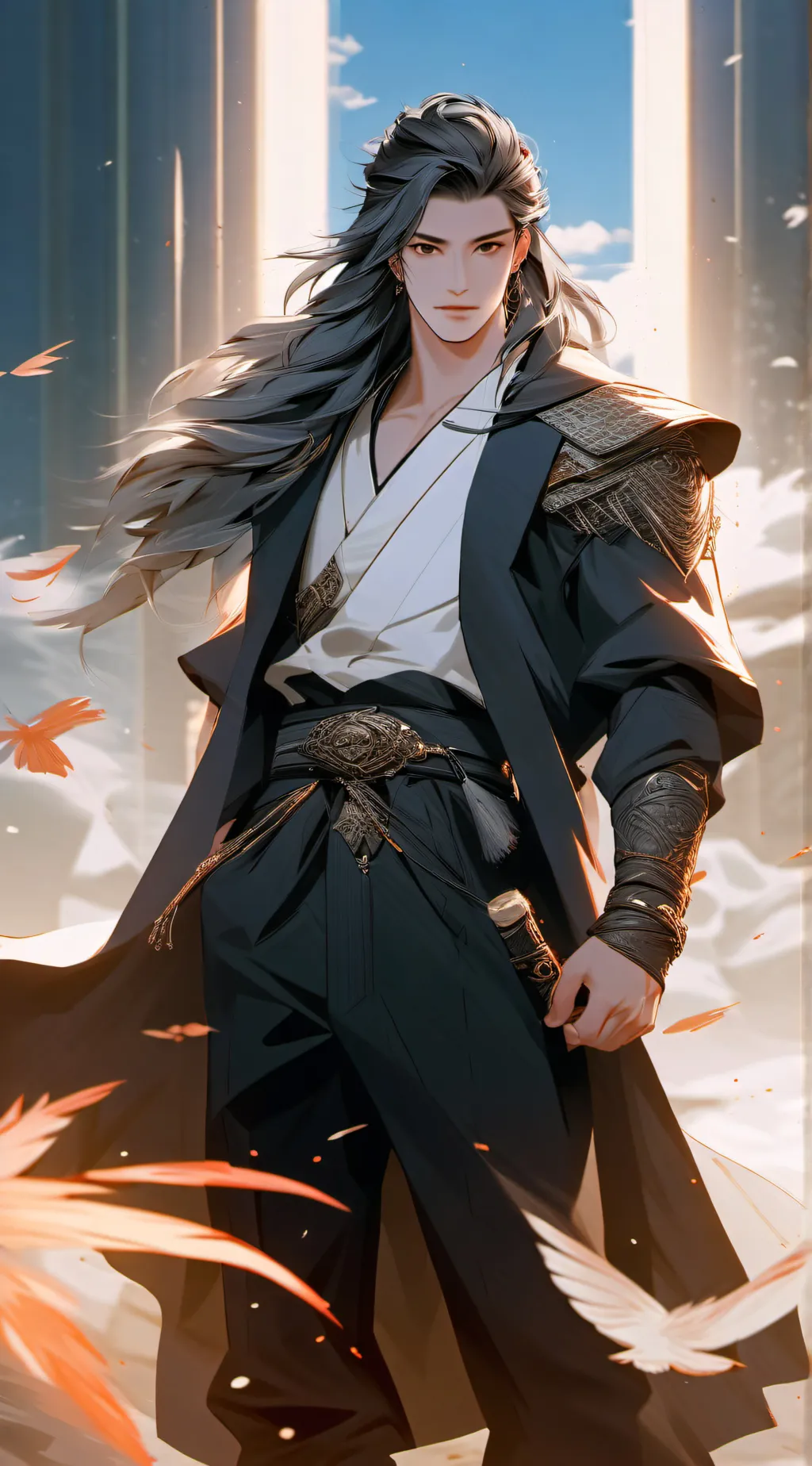 ai character: Chinese Anime MC background