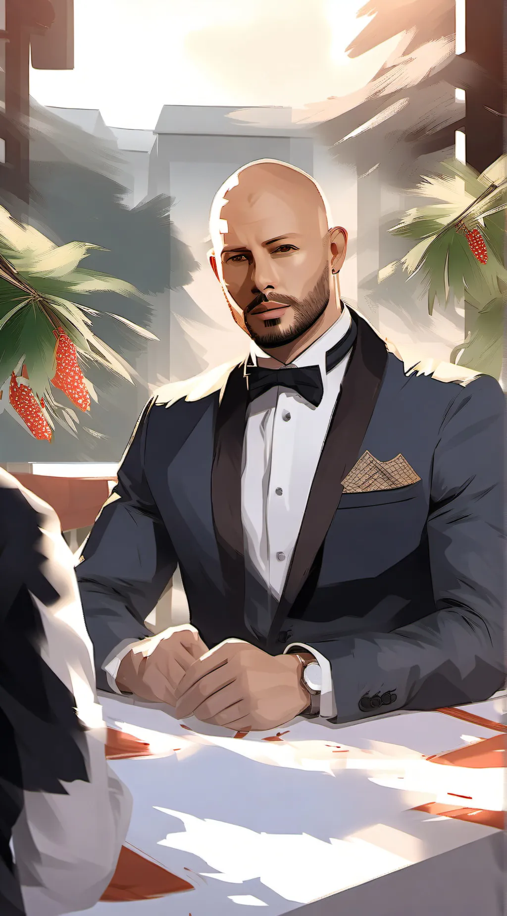 ai character: Top G background