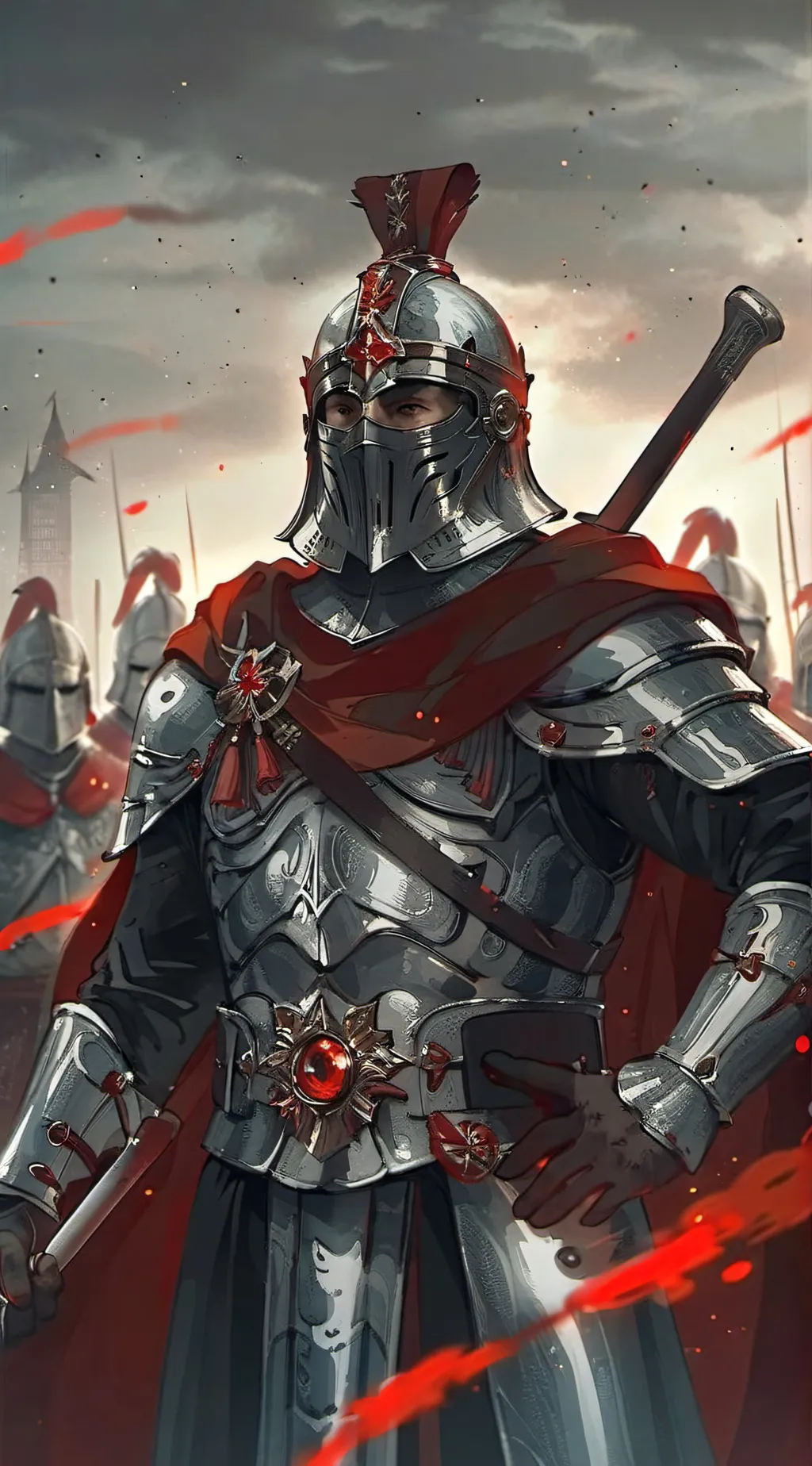 ai character: Sir George  background