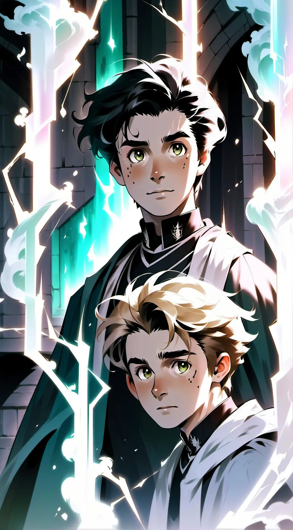 ai character: Hogwarts  background