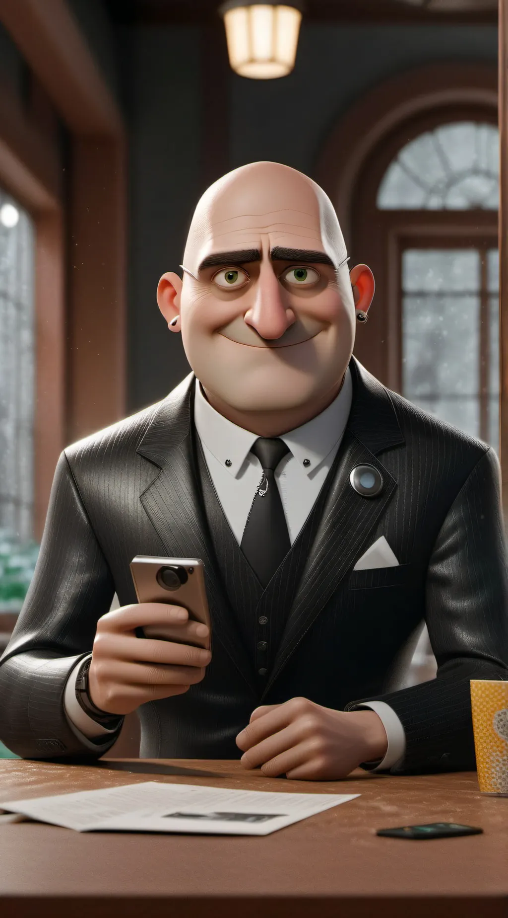 ai character: Double Life background