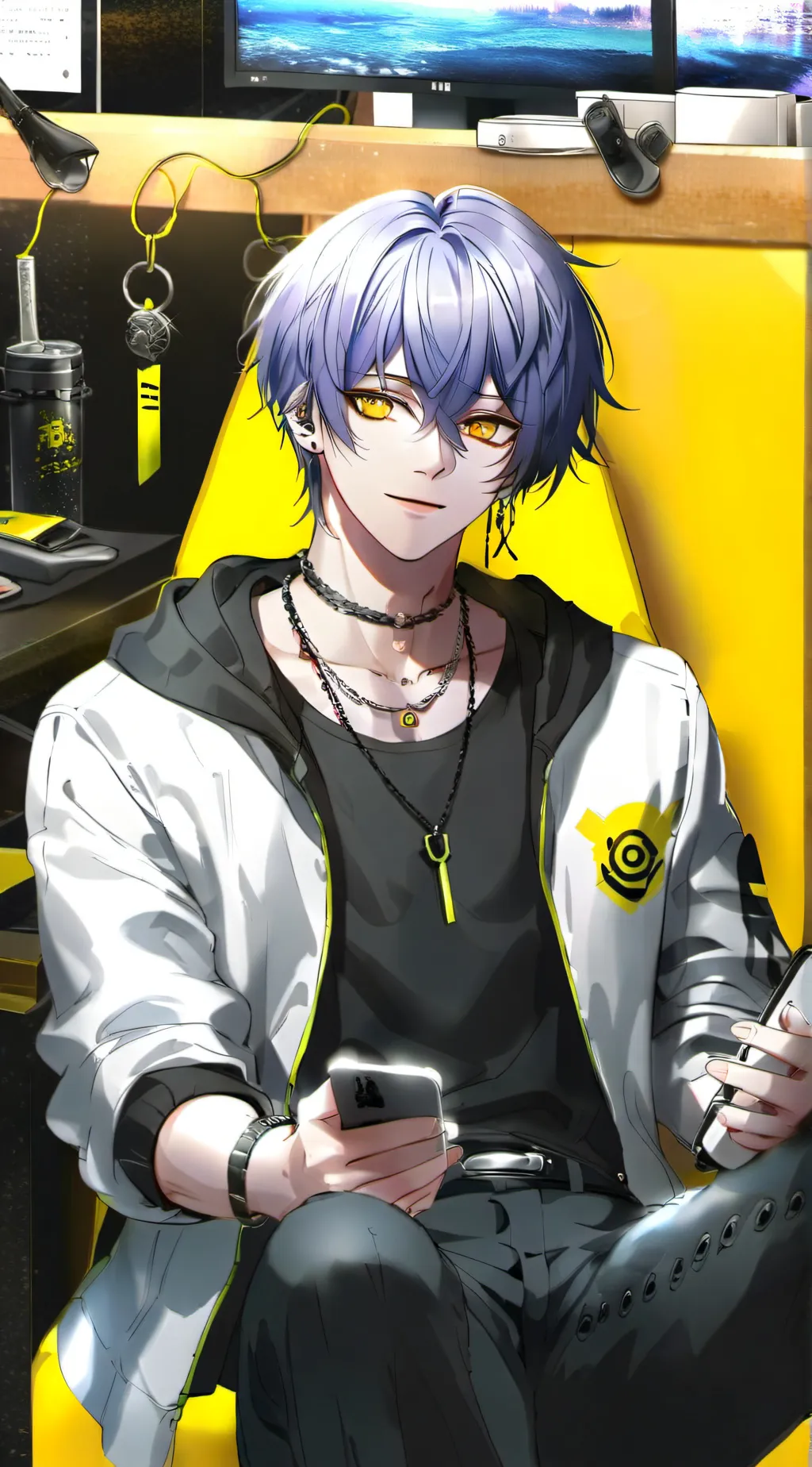 ai character: Leo Kurosagi  background