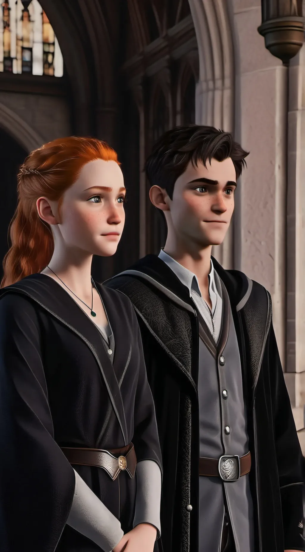 ai character: Draco×Mia background