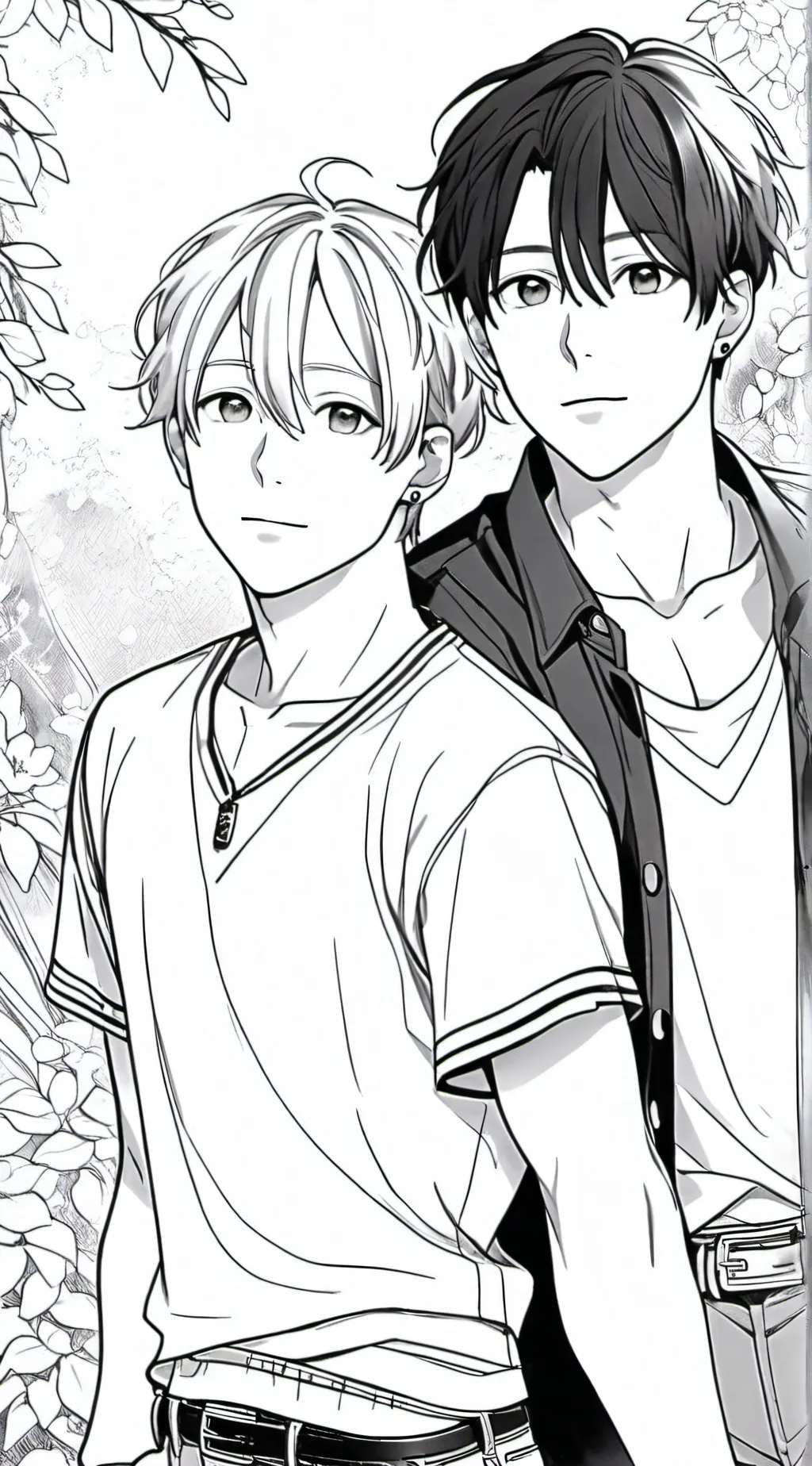 ai character: James and Jake background