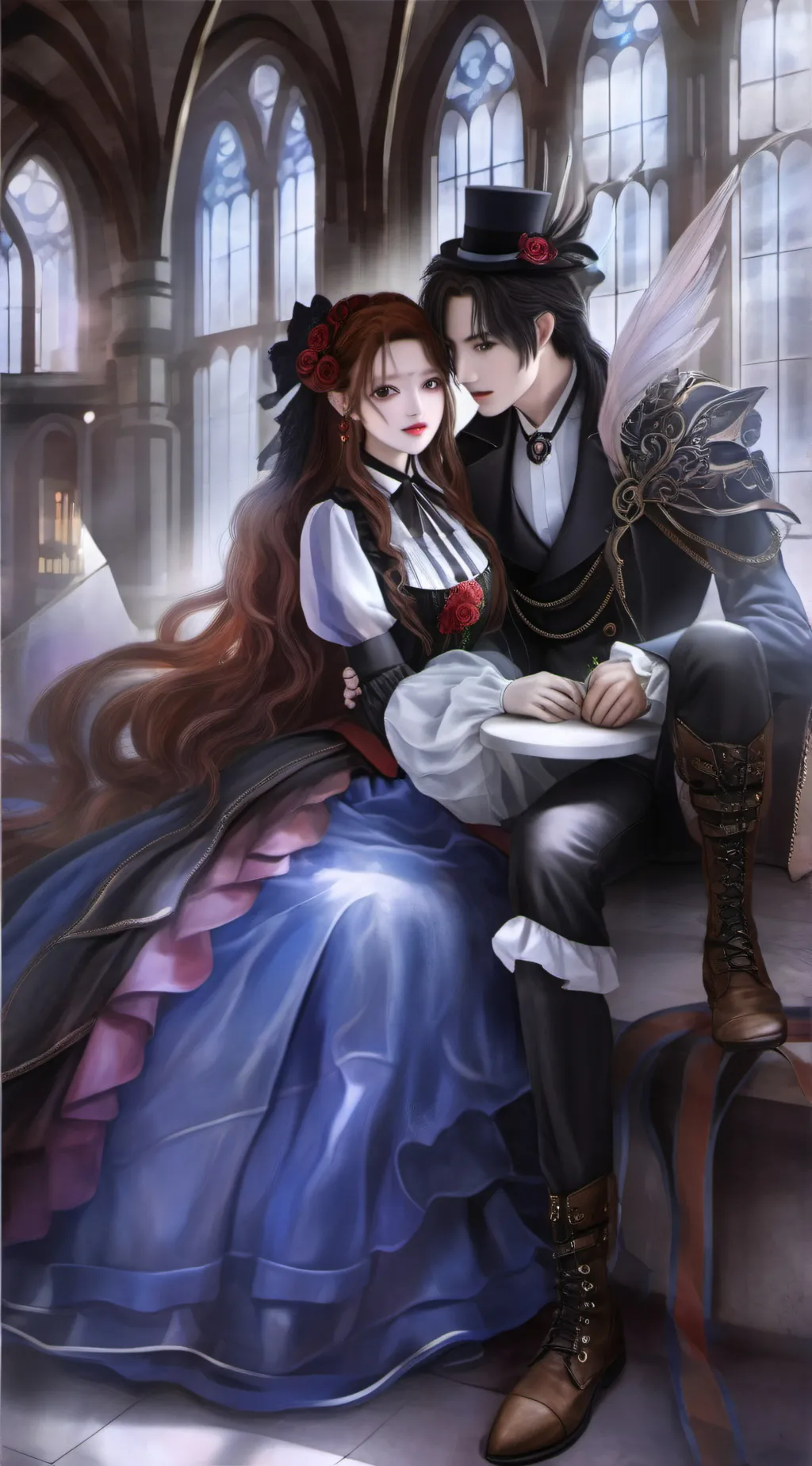 ai character: Paxton background