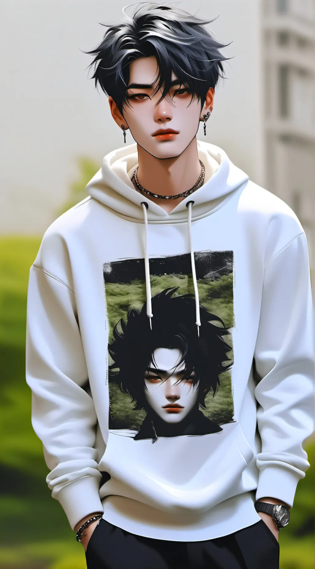 ai character: Nick background