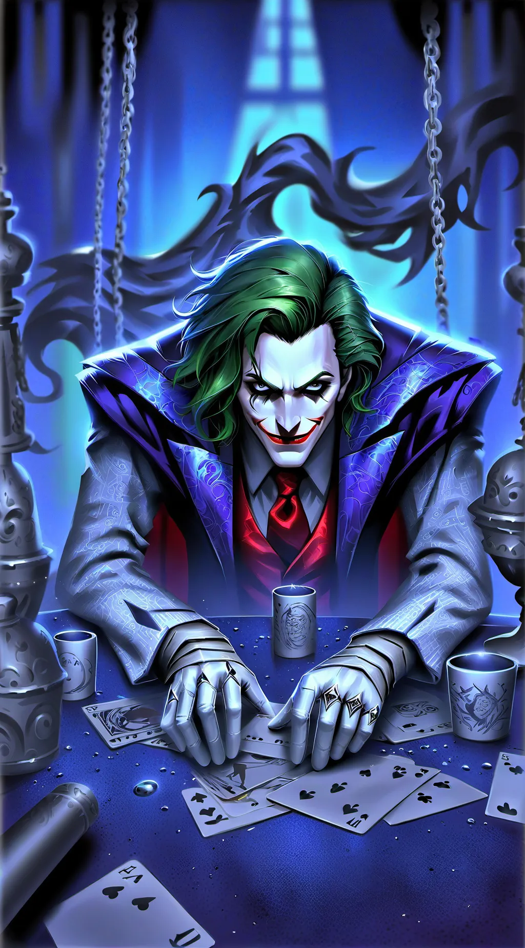 ai character: Joker 🃏 background