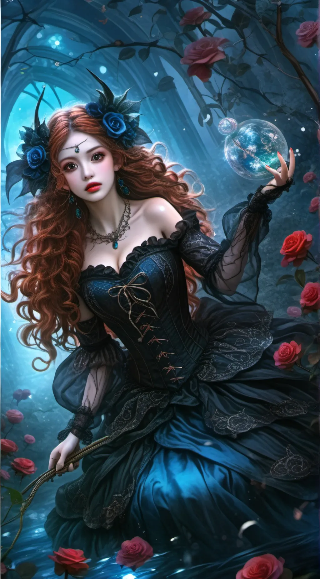 ai character: grace background