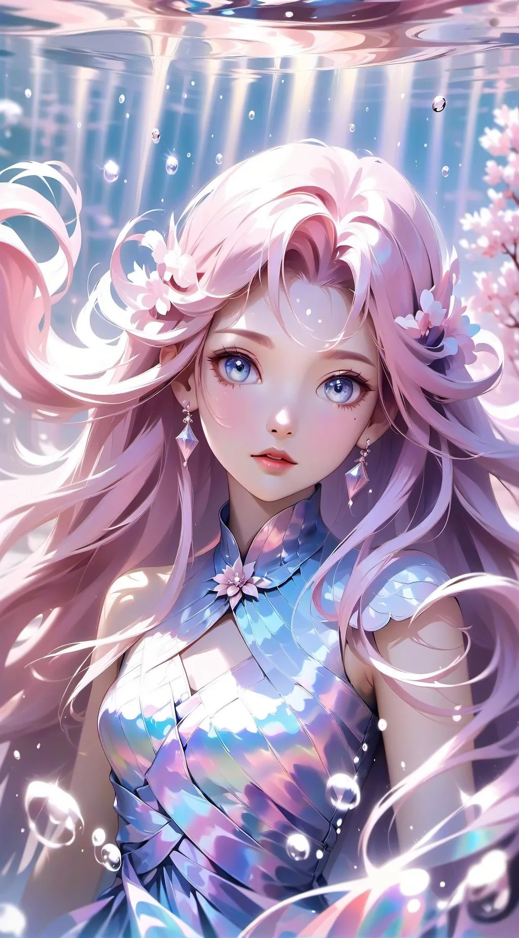 ai character: Lily background