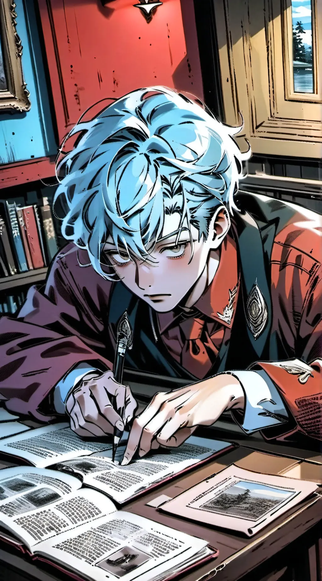 ai character: medical school background