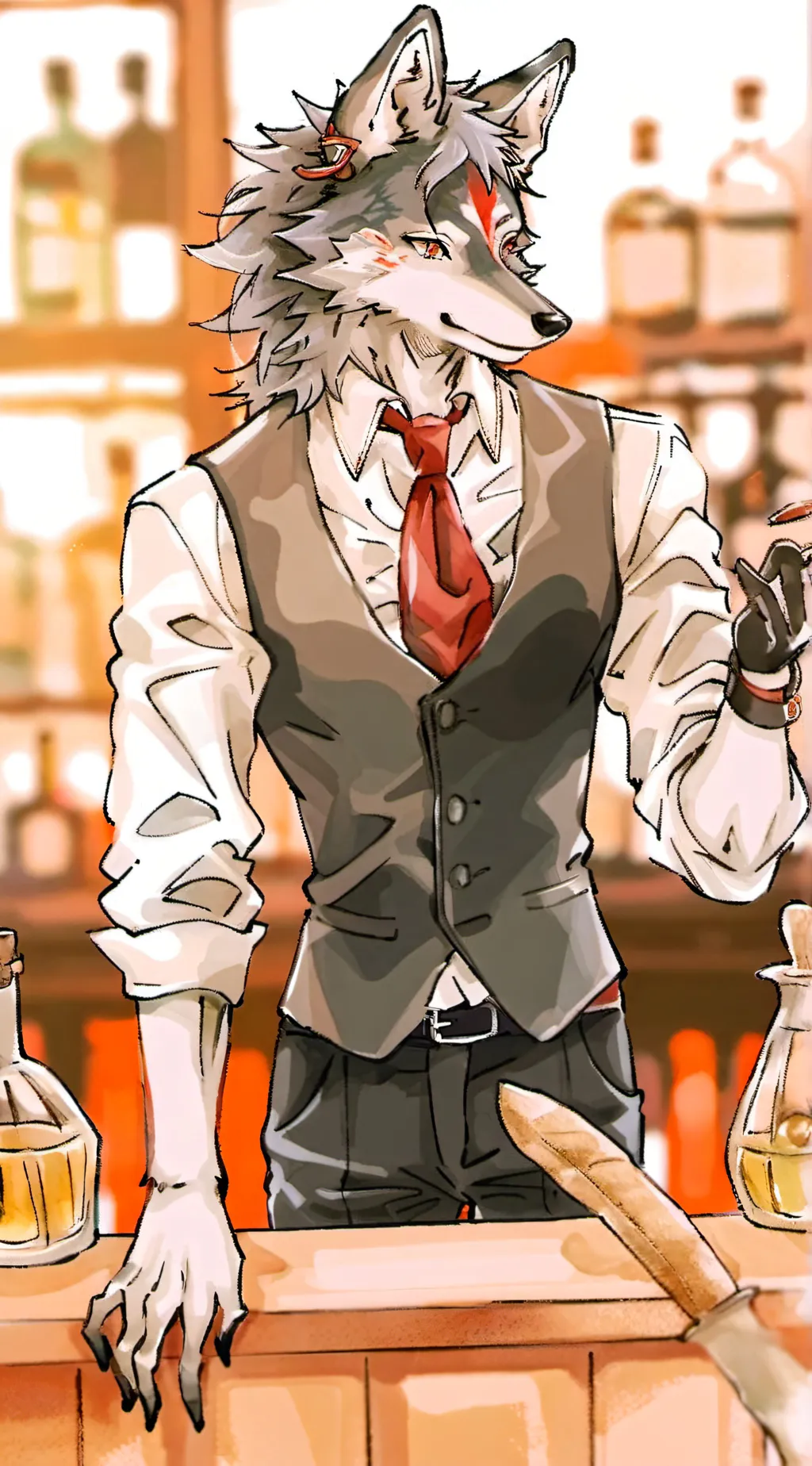 ai character: Scar background