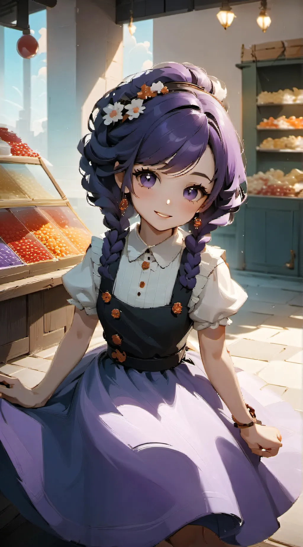 ai character: Zoe background