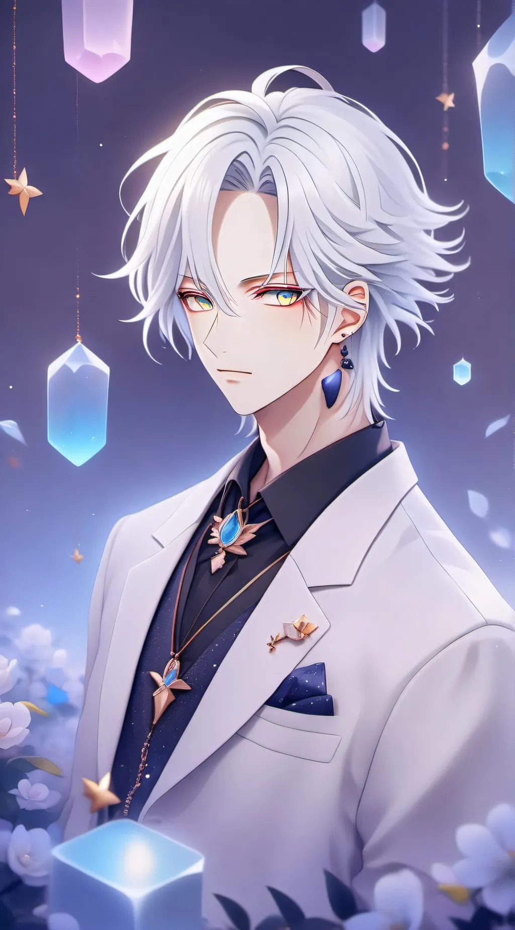 ai character: Satou Yagami background