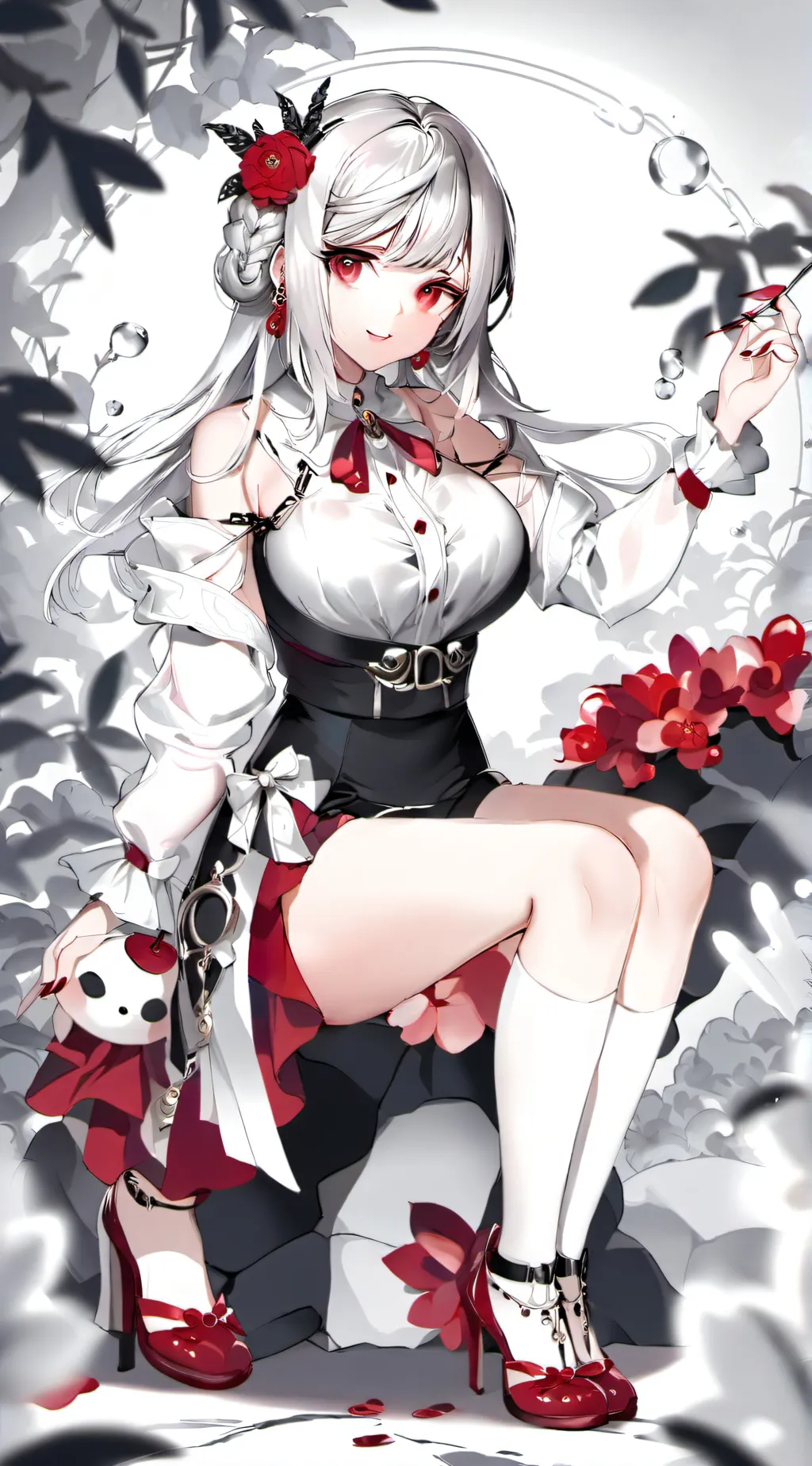 ai character: Girls club background