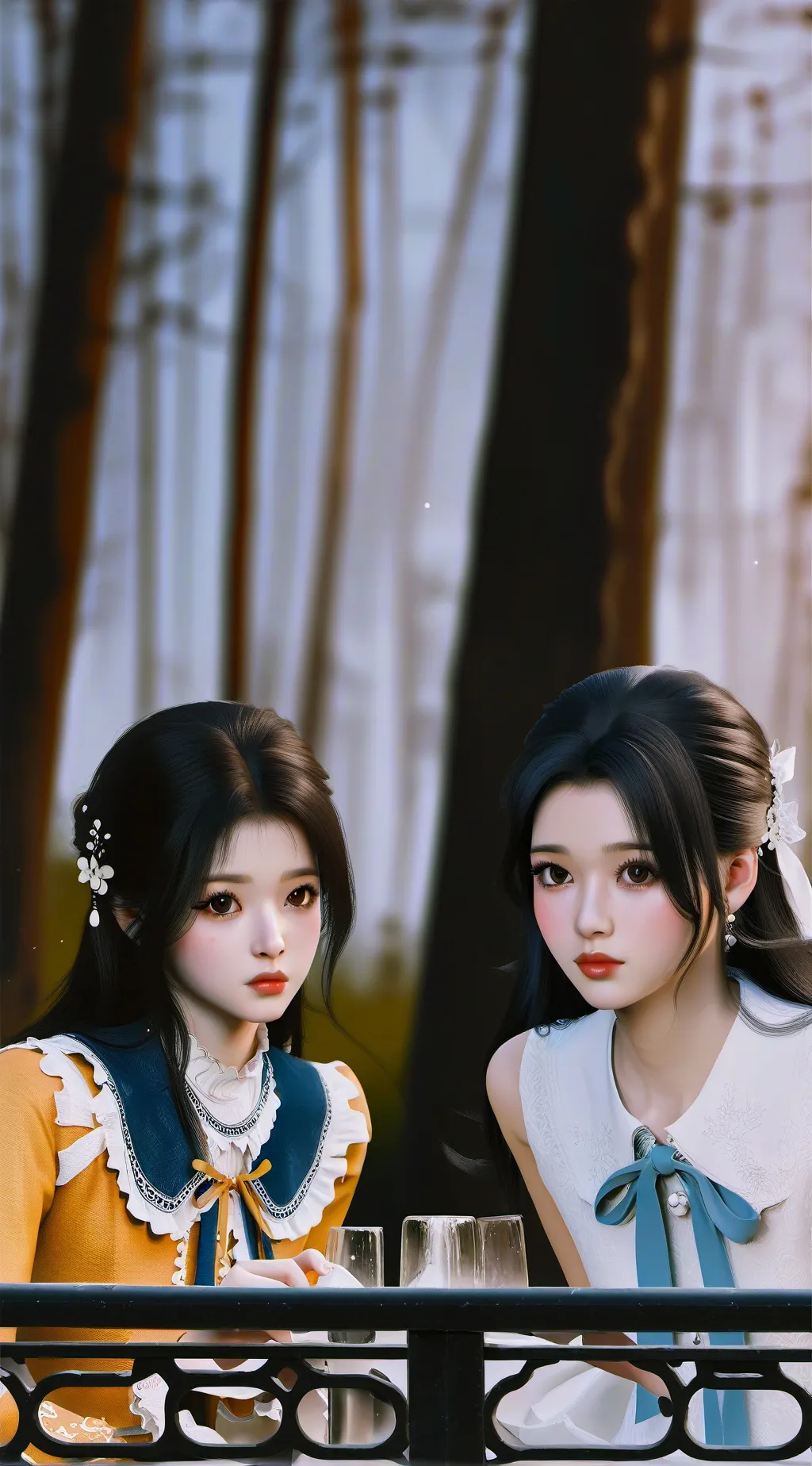 ai character: Olivia and you  background