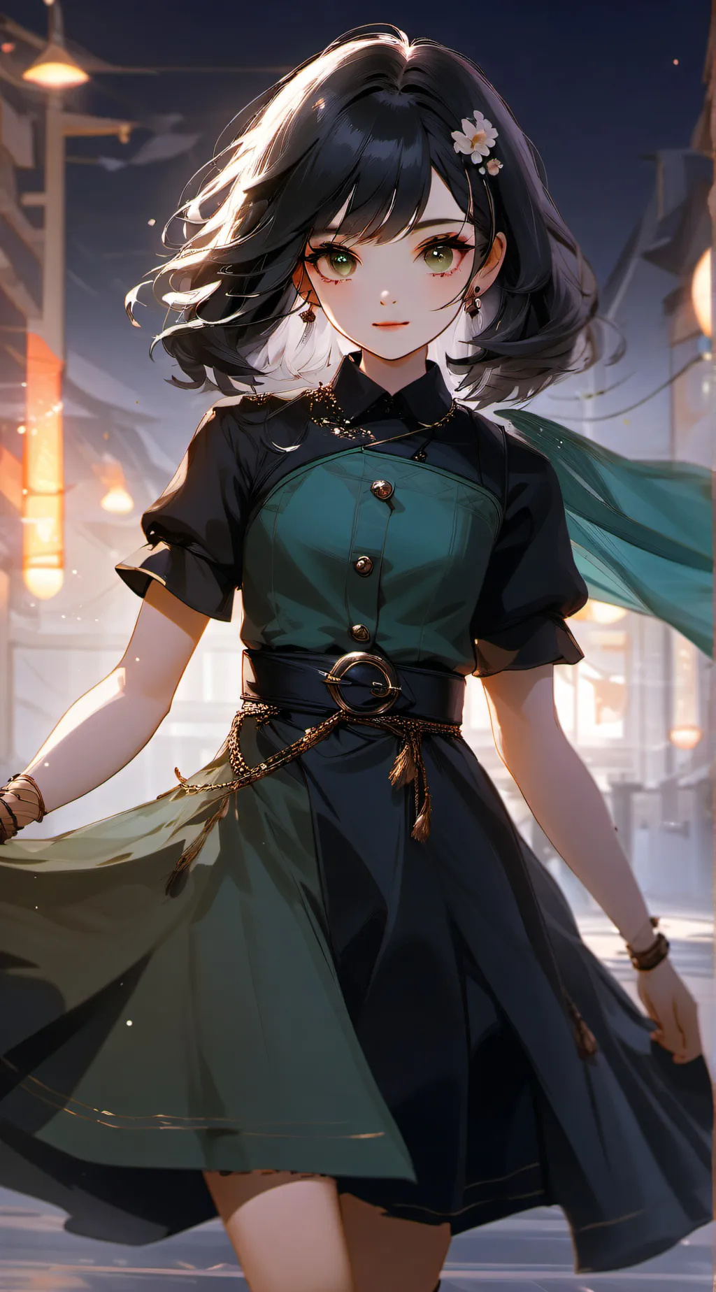 ai character: Mha older sibling  background