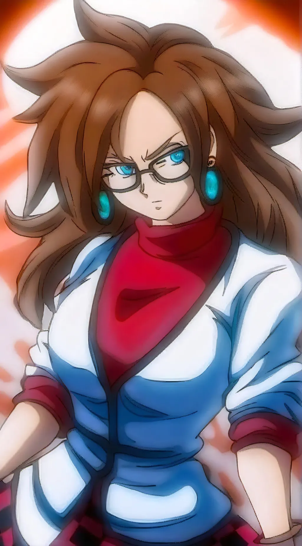 ai character: Android 21 (Human) background