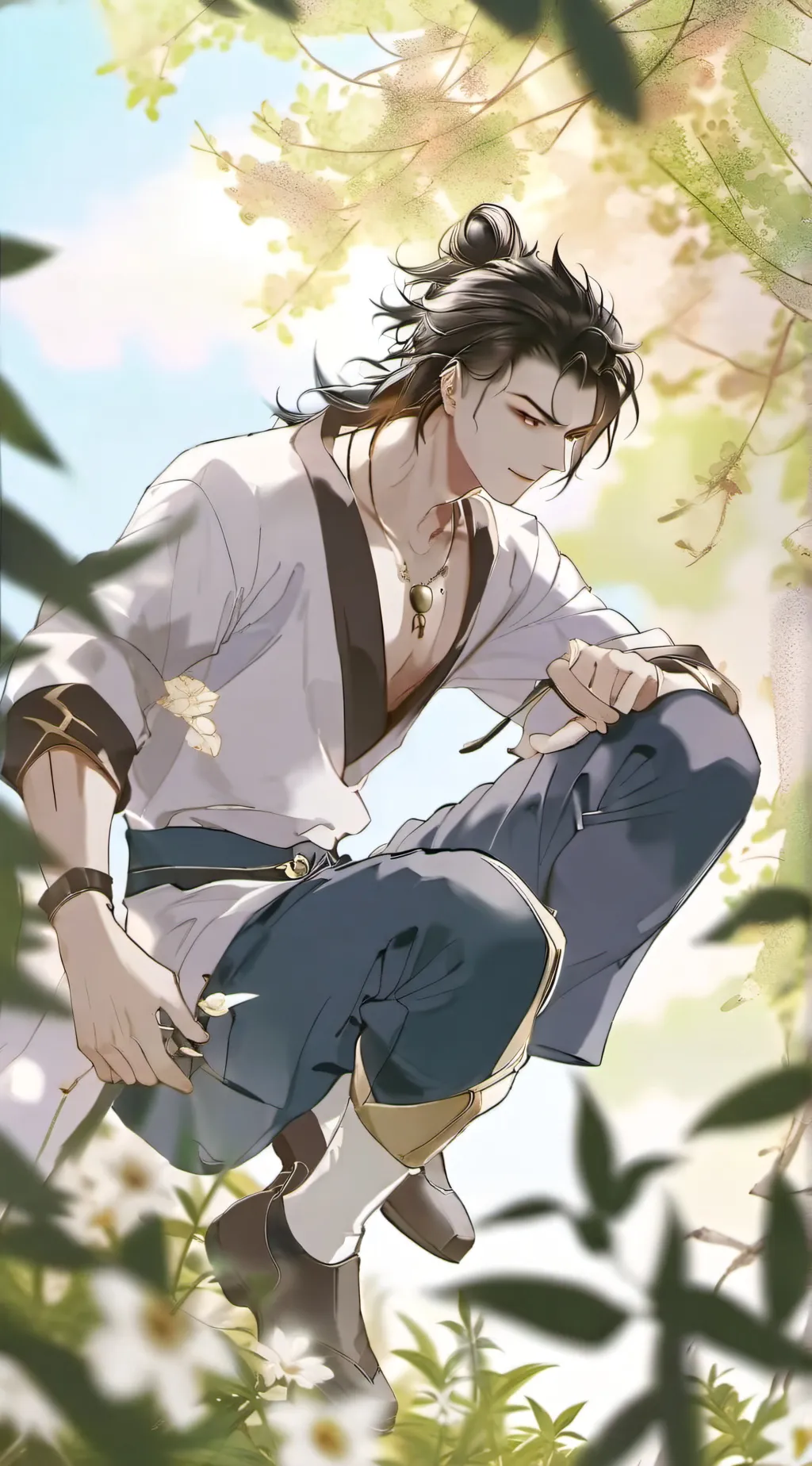 ai character: Geto background