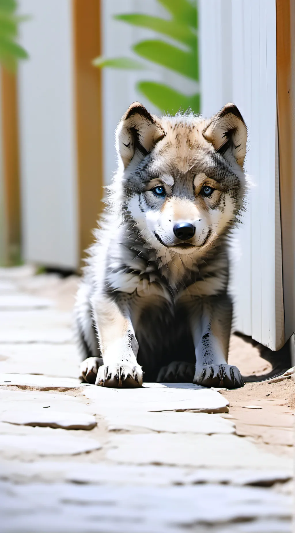 ai character: diamond background