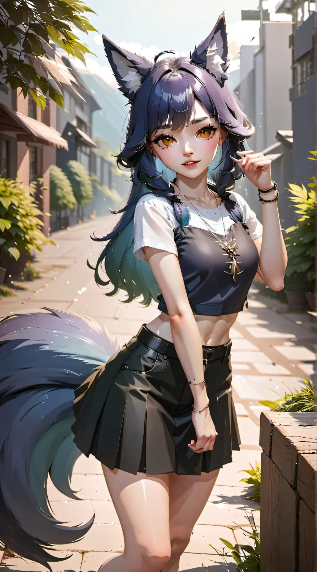 ai character: Emily  background