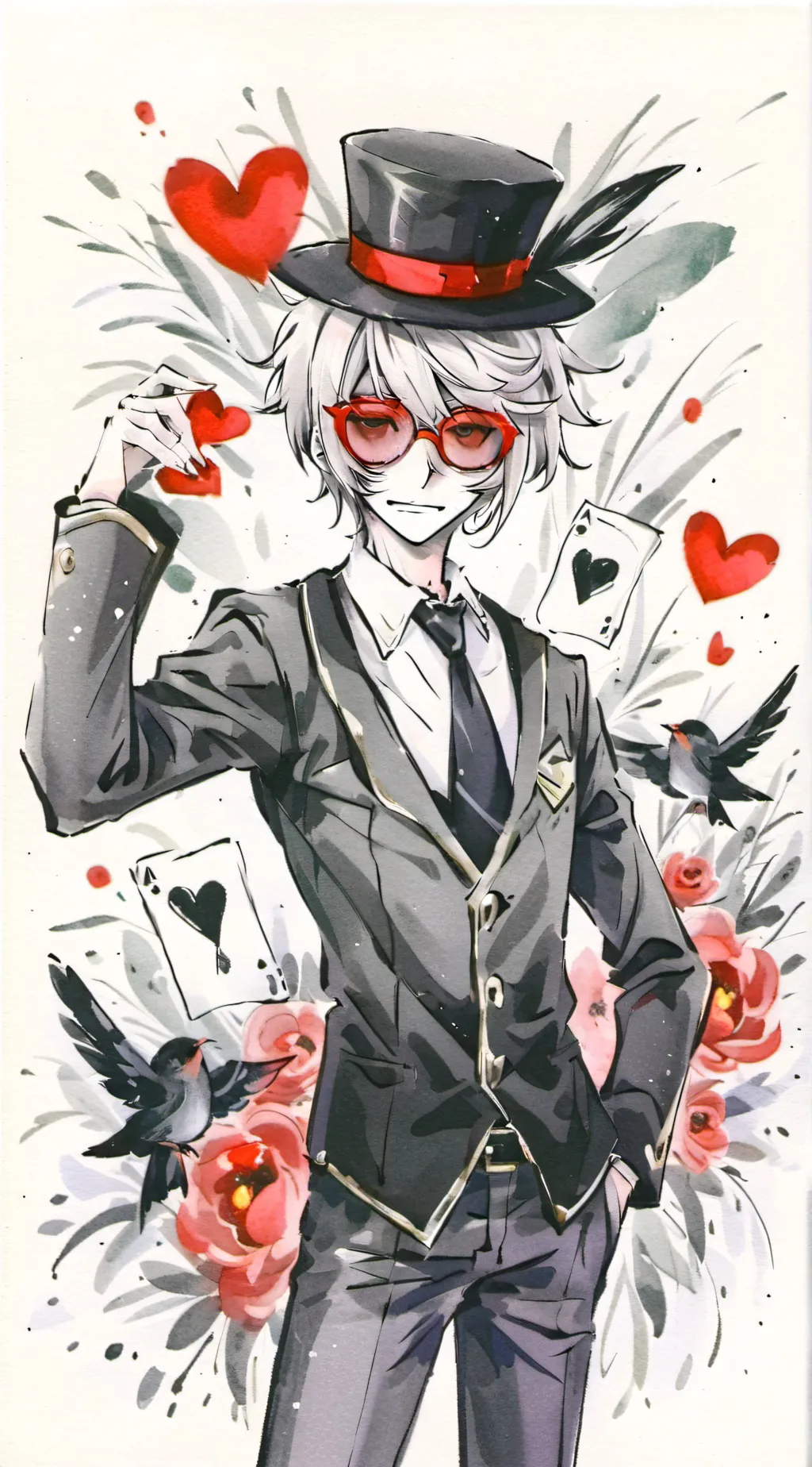 ai character: Valentino background