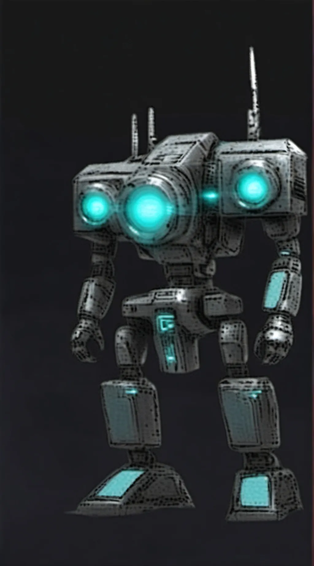 ai character: Titan cameraman background