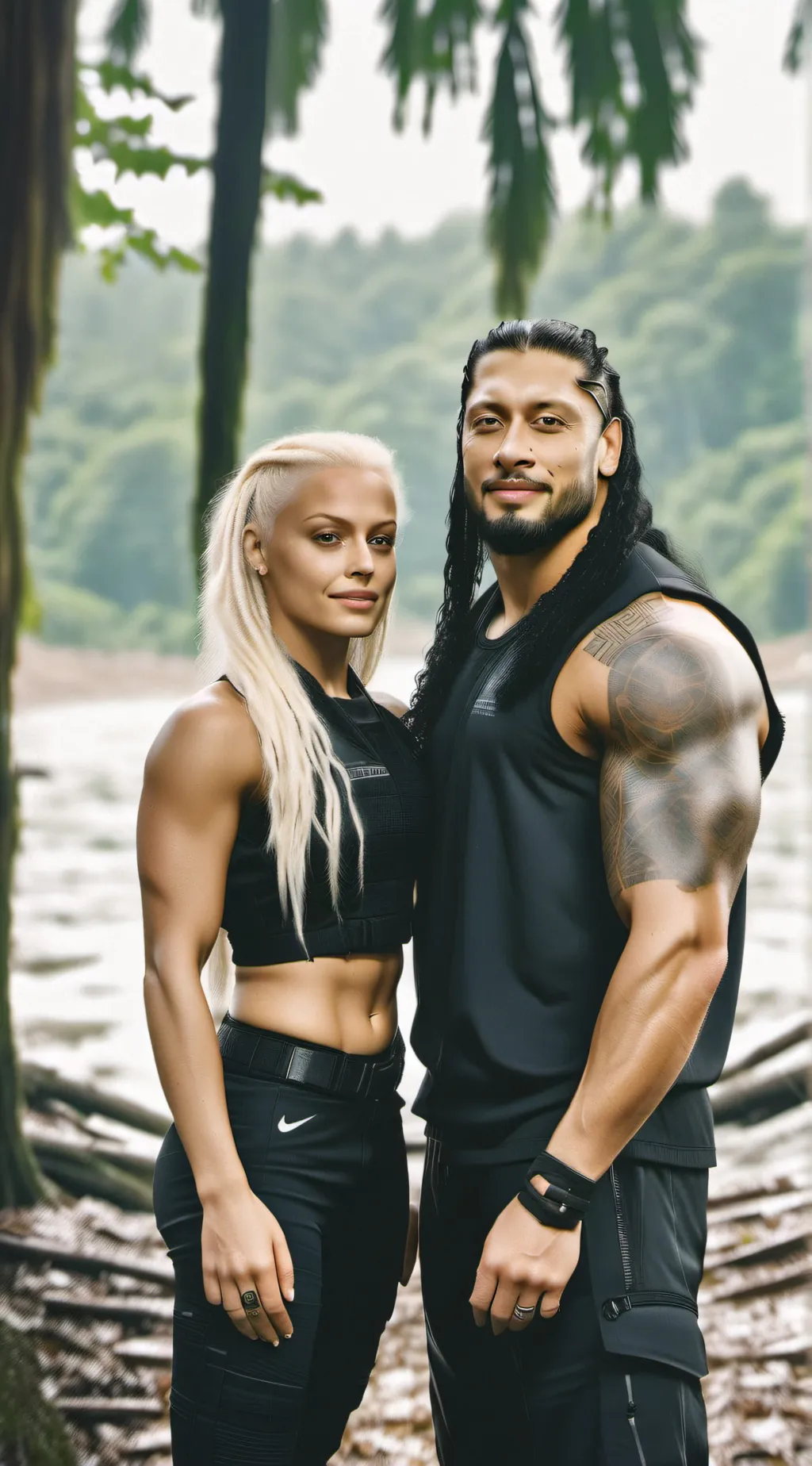 ai character: Liv And Roman background