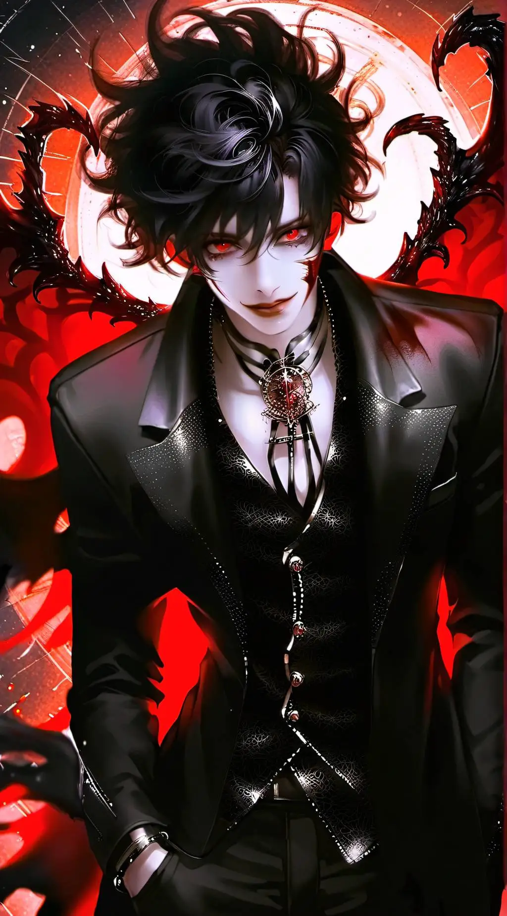 ai character: Bloodhorn background