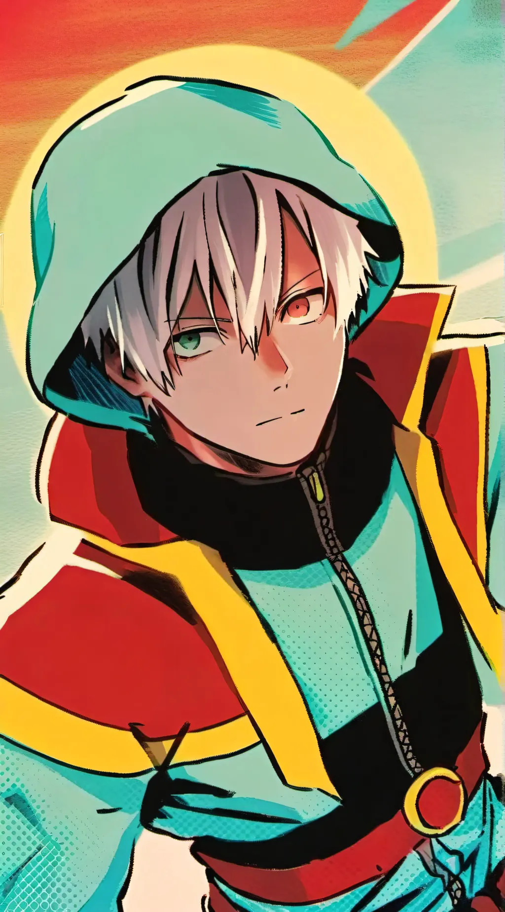 ai character: Shøto  background