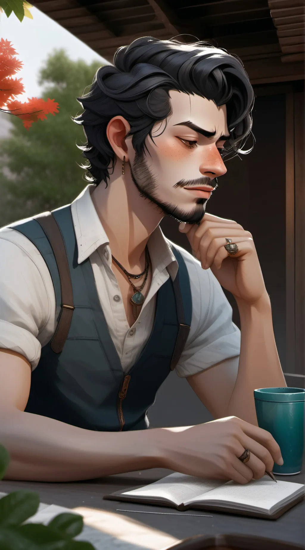 ai character: Parker's life background