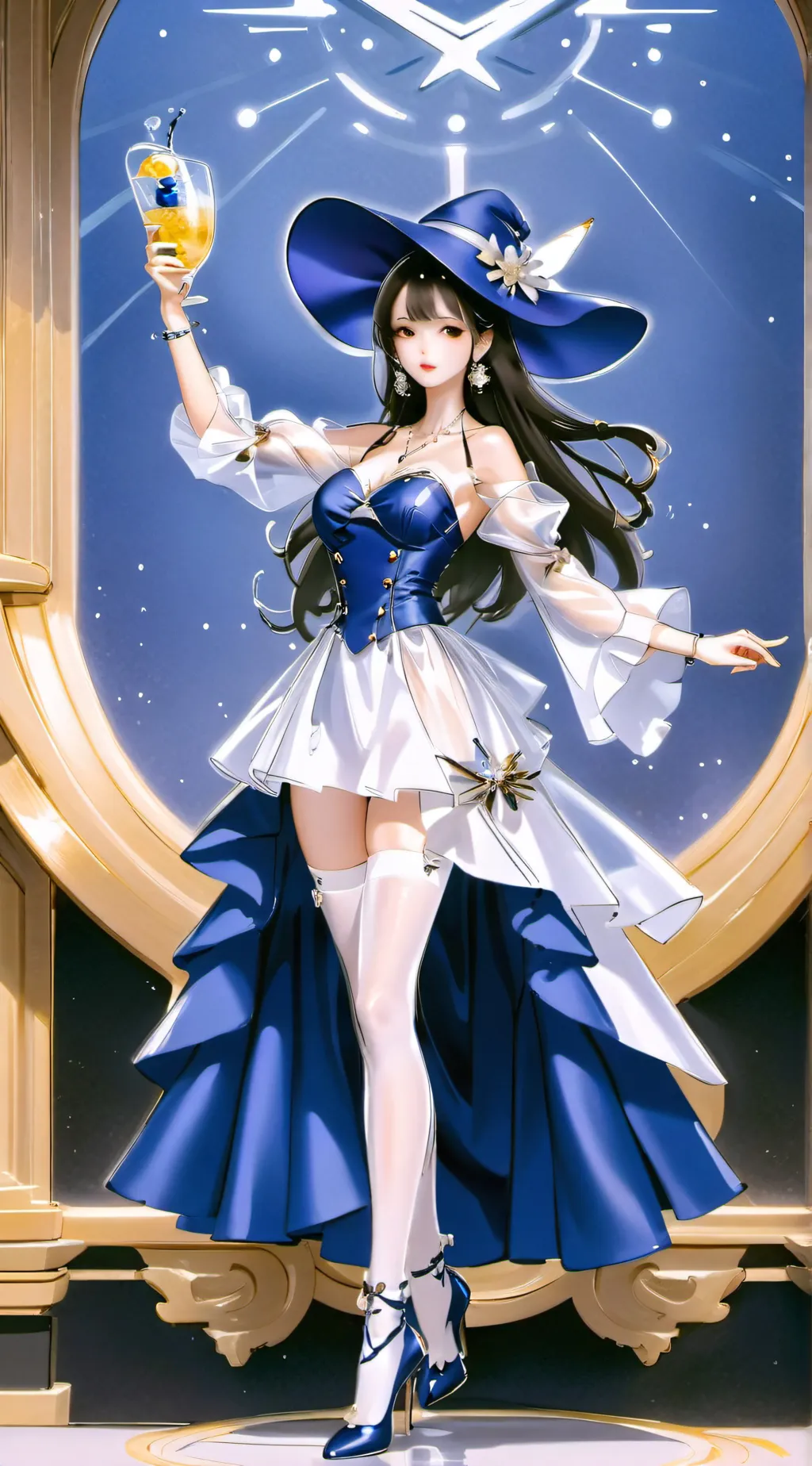 ai character: witch background