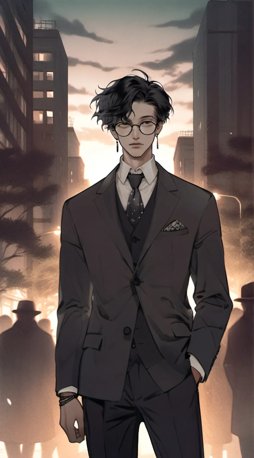 ai character: Arlo  background