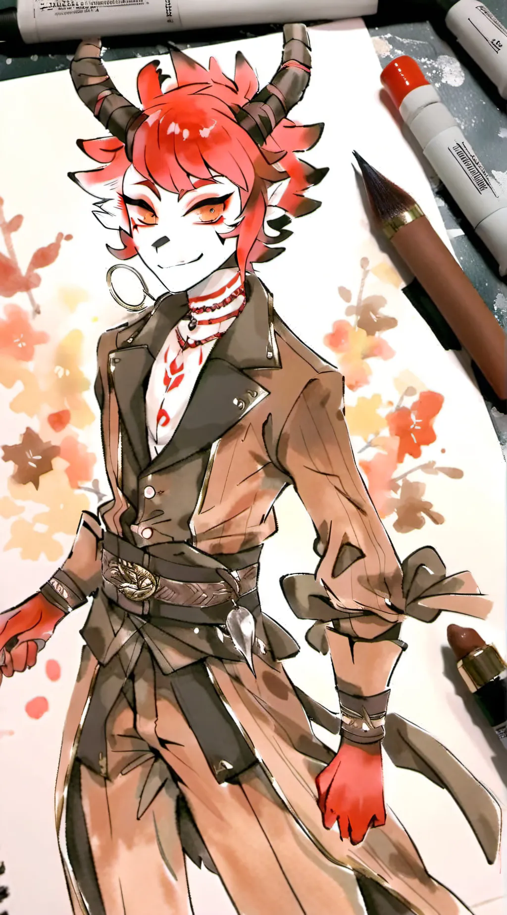 ai character: you own al and luc background