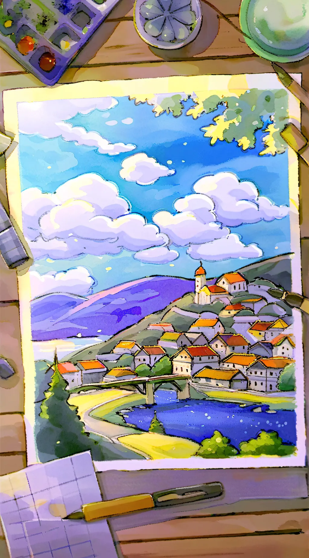 ai character: HH School background