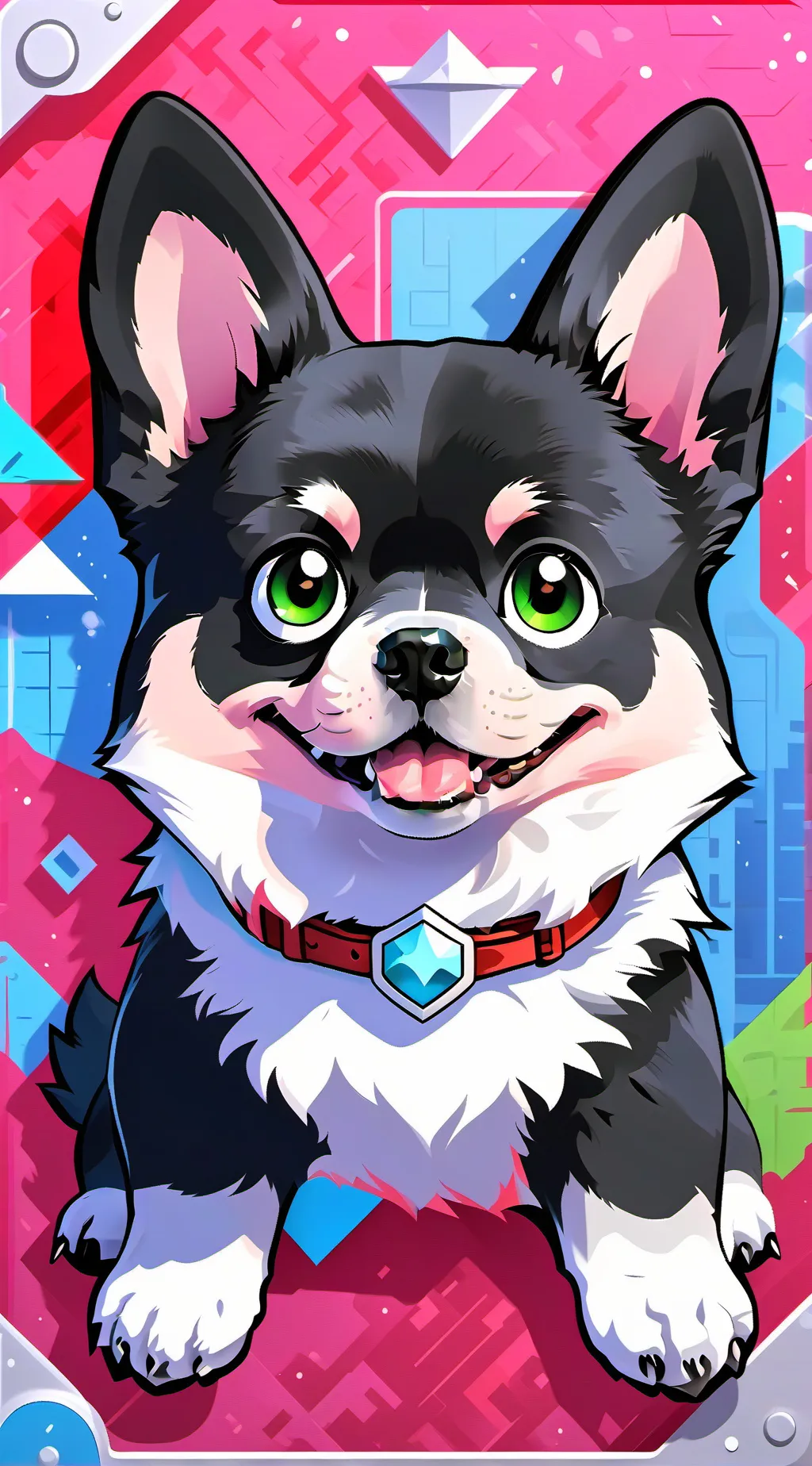 ai character: HB Roadtrip 💀 background